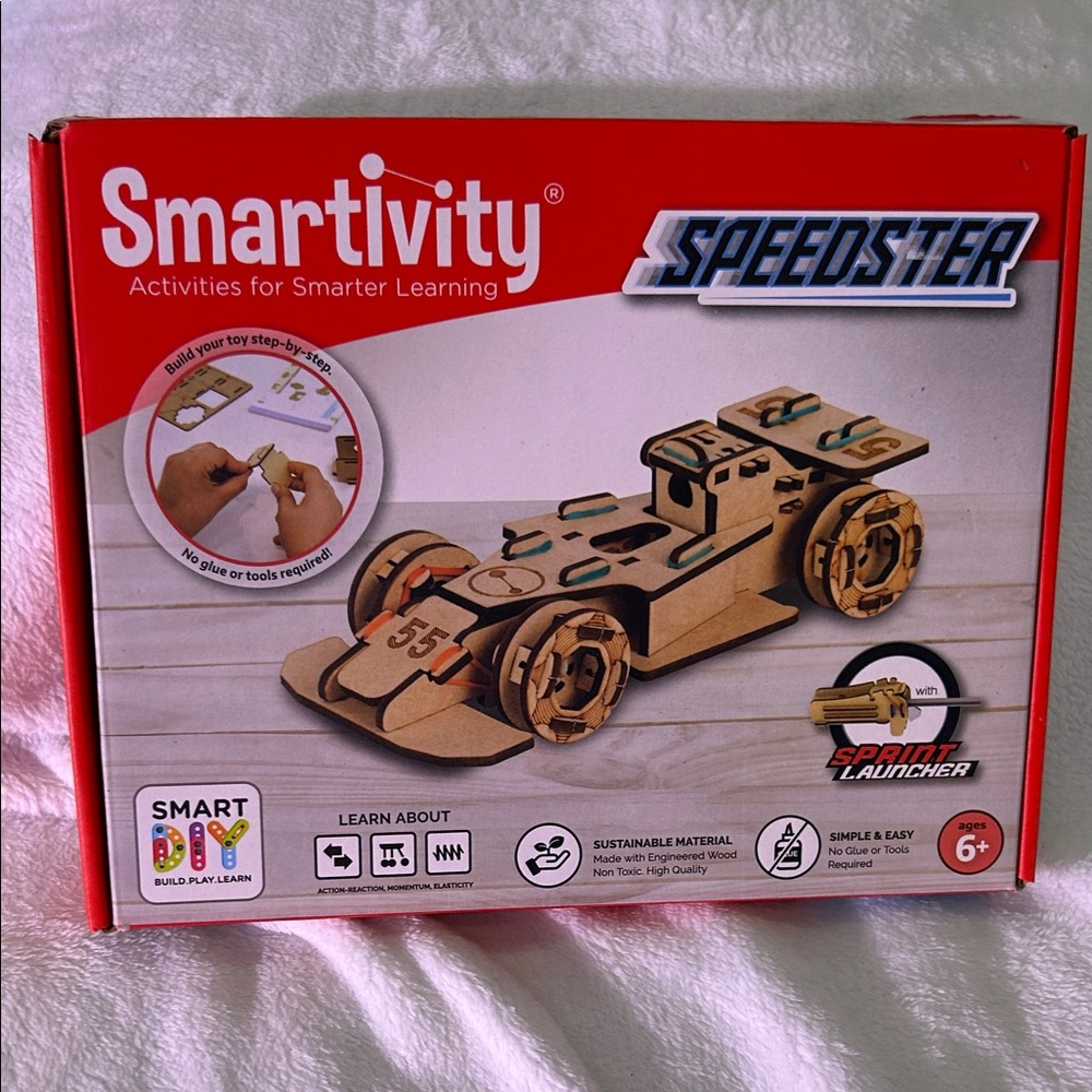 Speedster Wooden Race Car Kit